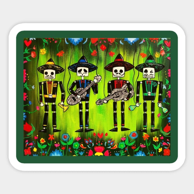 Mariachi Sticker by Whatstheteashirt